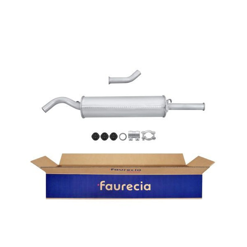 Hella End Silencer Rear fits Lada Samara 1996-2013 1.5