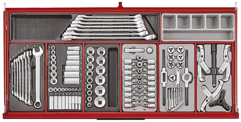 Teng Tools 37" PRO35™ roller cabinet tool kit 663 pieces red Town Tools - Dynamic Drive
