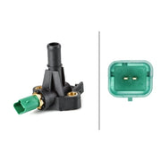 Hella Coolant Temperature Sensor fits Fiat Panda 2007-2011 1.2