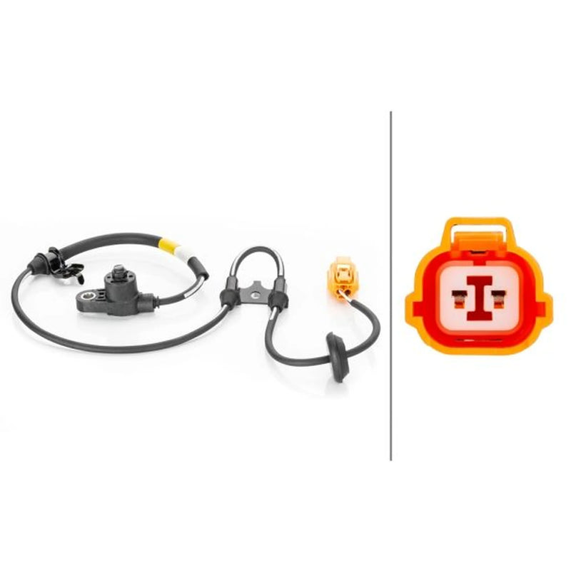 Hella ABS Wheel Speed Sensor Front fits Acura Mdx 2001-2005 3.5