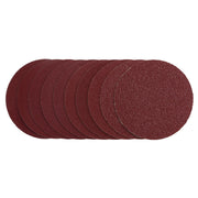 Draper Sanding Discs, 125mm, Hook & Loop, Assorted Grit - 40G, 80G, 120G, 240G ( Draper - Dynamic Drive