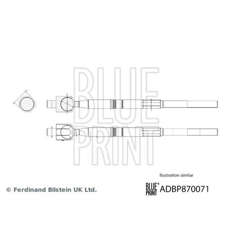 Blue Print Stabiliser Drop Link Front Right fits Isuzu D-Max II 2012-2022