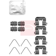 Apec Brake Pad Accessory Fitting Kit Rear fits Hyundai Ioniq 2016-2022