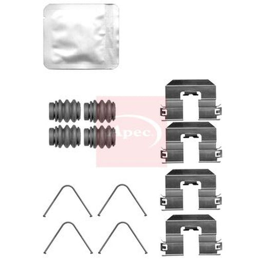 Apec Brake Pad Accessory Fitting Kit Rear fits Hyundai Ioniq 2016-2022