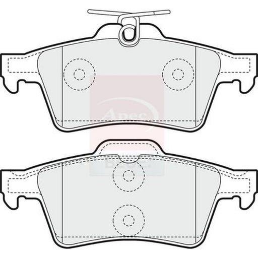 Apec Front & Rear Pads fits Jaguar Xj 2003-2009 3.0 4.2