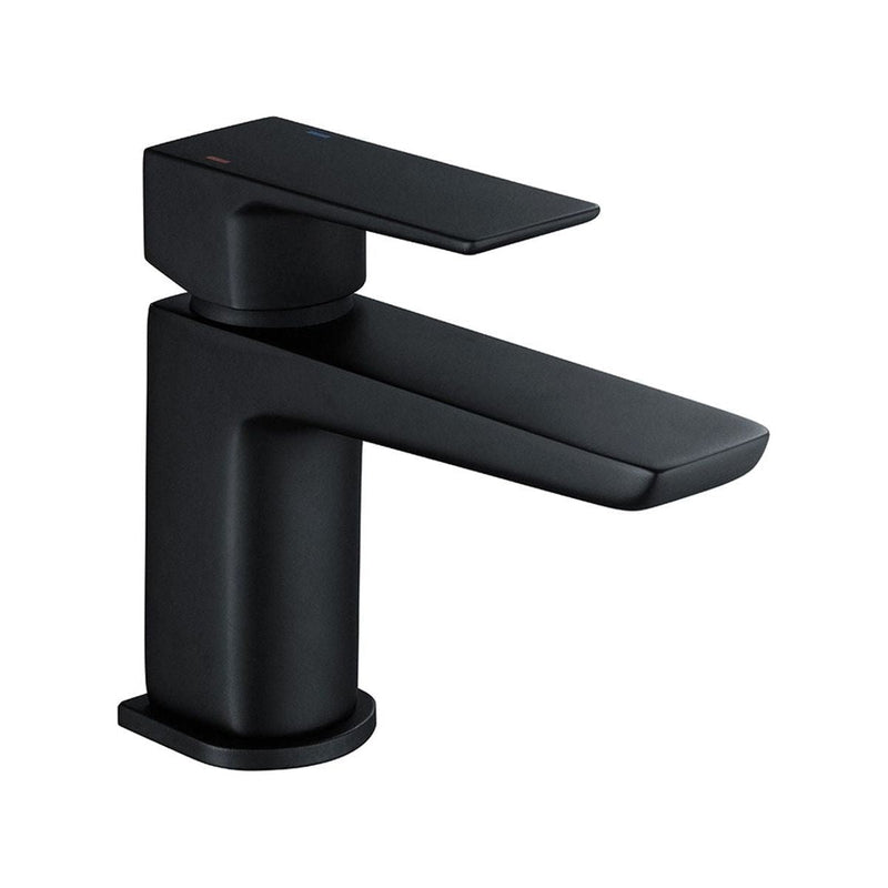 AG Clare Cloakroom Mono Mixer Tap and Black Waste AG - Dynamic Drive