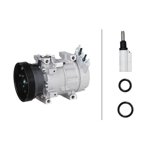 Hella Air Conditioning Compressor fits Dacia Duster 2010-2018 1.5 1.6