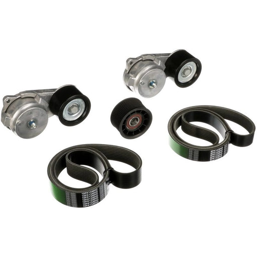 Gates V-Ribbed Belt Set fits Renault Trucks Kerax 2005-2009