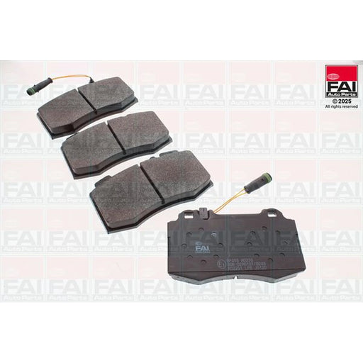 FAI Front Brake Pad Set fits Mercedes-Benz C-Class 2002-2008