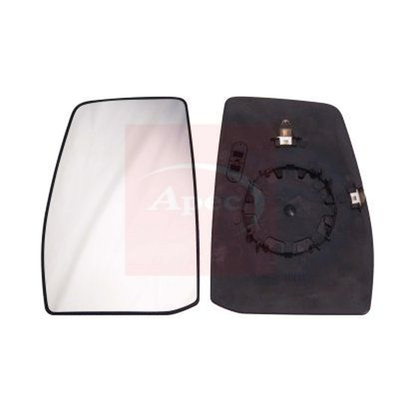 Apec Exterior Wing Mirror Glass Left fits Ford Tourneo Custom V362 Bus 2012-2023