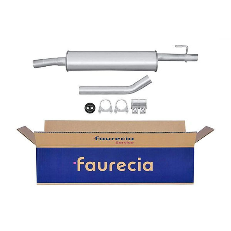 Hella End Silencer Rear fits Citroën Dispatch I 1999-2006 2.0