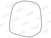 Summit Stick-On Standard Mirror Glass fits Toyota Landcruiser 09 to 15 RHS Summit - Bars 4 Cars