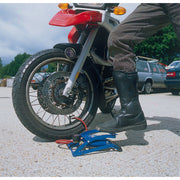 Draper Double Cylinder Foot Pump with Pressure Gauge 25996 Draper - Dynamic Drive