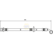 NAPA Brake Hydraulic Hose Line Front Right fits Honda Cr-V 2001-2007 2.0 2.2