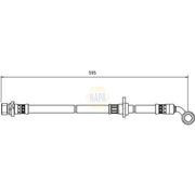 NAPA Brake Hydraulic Hose Line Front Right NBH1266