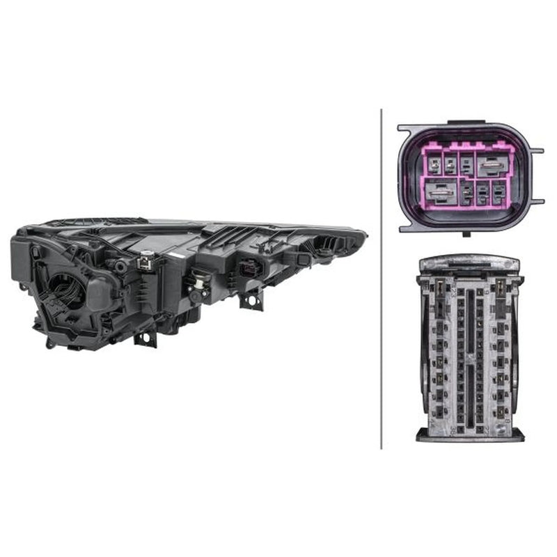 Hella Headlight Headlamp LED Left fits Audi Q8 2018-2020