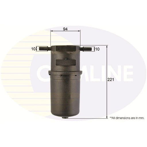 Comline Fuel Filter Element fits VW Crafter 30-35 Bus 2011-2016 2.0