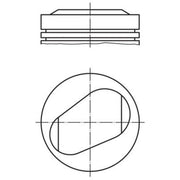 Mahle Piston Cylinder Bore = 90mm 081 92 03