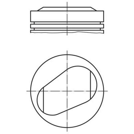 Mahle Piston Cylinder Bore = 90mm fits BMW 1502-2002 1971-1975