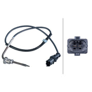 Hella Exhaust Gas Temperature Sensor before soot particulate fi 6PT 358 284-421