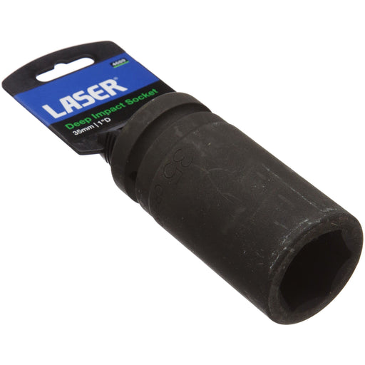 Laser Deep Impact Socket 1"D 35mm 4689 Laser - Dynamic Drive