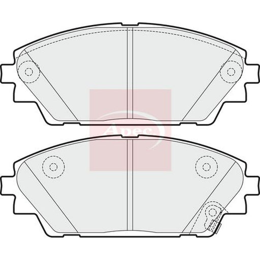 Apec Front & Rear Brake Discs & Pads fits Mazda 3 2013-2019 1.5 1.6