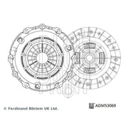 Blue Print Clutch Kit Set 3pc 226mm ADM53069