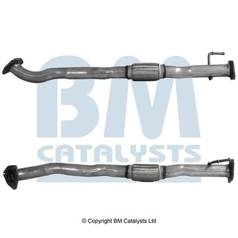 BM Catalysts Exhaust Pipe OD fits Fiat Doblo 2001 on 1.9