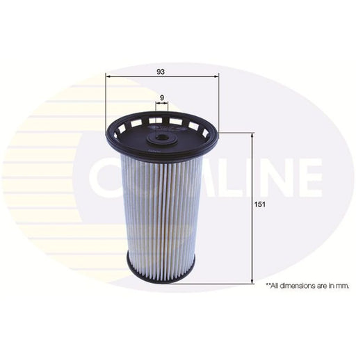 Comline Fuel Filter Element fits Audi A3 2012-2020 1.6 2.0