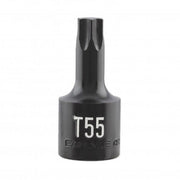 Carlyle Tools 1/2In Drive T55 Star Impact Socket - image 1