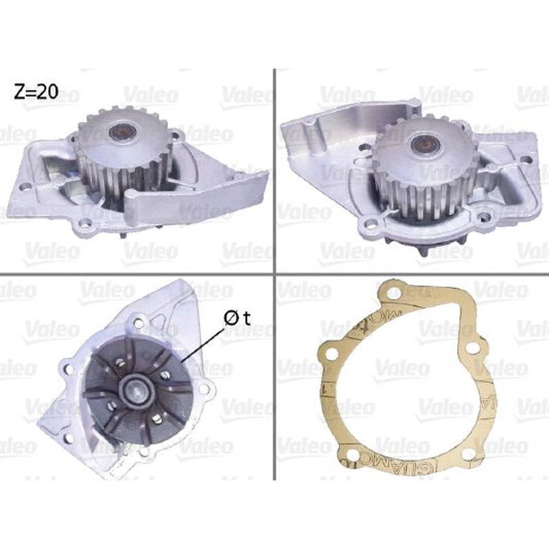 Valeo Engine Cooling Water Pump 506575