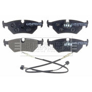 Borg & Beck Front & Rear Brake Discs & Pads fits Fiat Ulysse 2000-2002 2.0