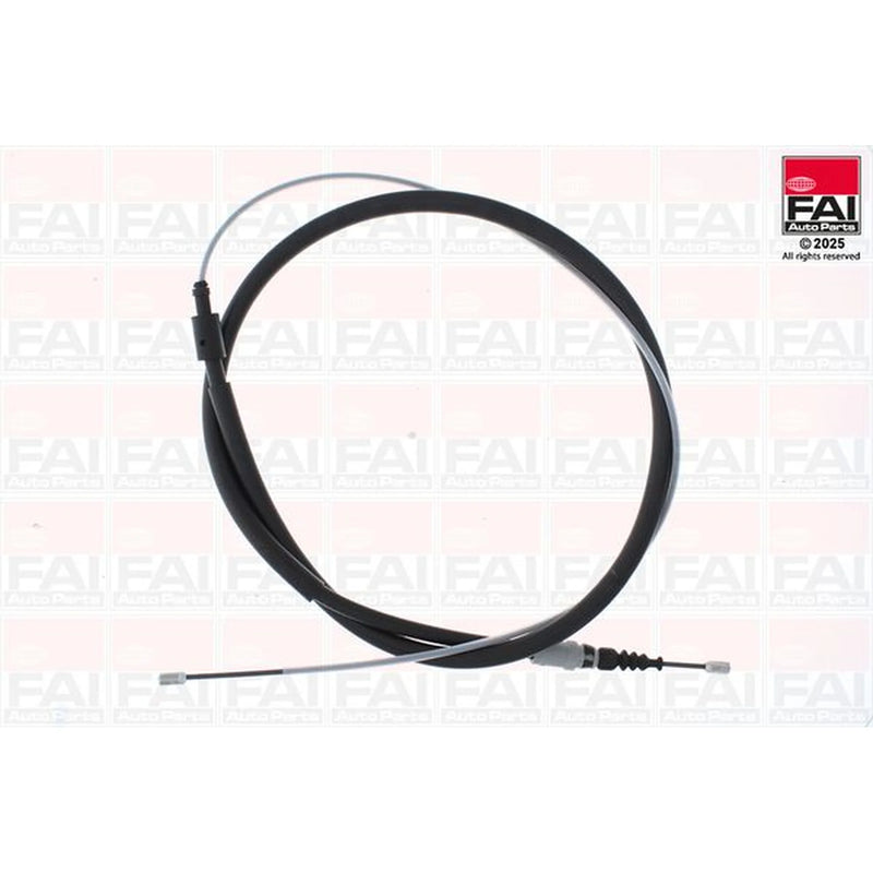FAI Handbrake Cable Left Rear fits Citroën C4 2004-2011 1.4 1.6 2.0