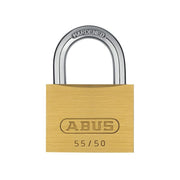 Abus Mechanical 55/50mm Brass Padlock Keyed Alike 5502 ABUS Mechanical - Dynamic Drive
