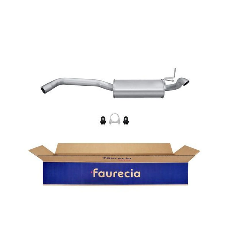 Hella End Silencer Rear fits Renault Safrane 1993-1996 2.1