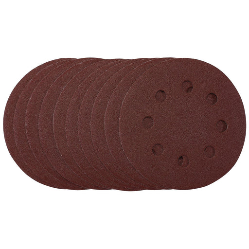 Draper Sanding Discs, 115mm, 120 Grit, Hook & Loop (Pack of 10) 53500 Draper - Dynamic Drive