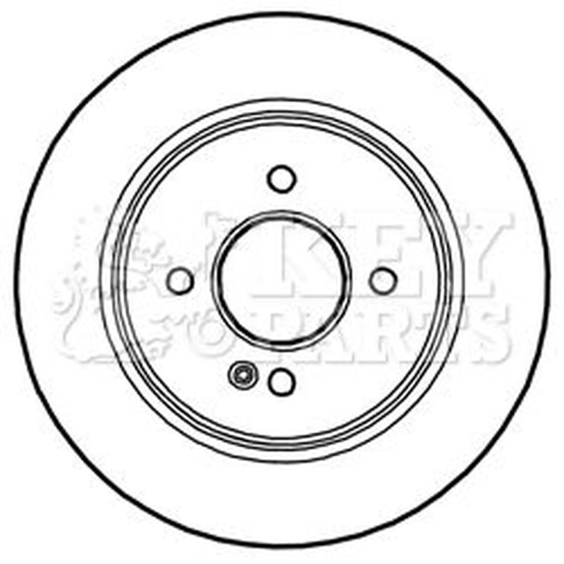 Key Parts Front & Rear Brake Discs & Pads fits Kia Rio III 2011-2017
