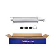 Hella End Silencer Rear fits Opel Astra F 1991-2001 1.4 1.6 1.7