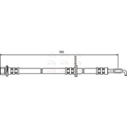 Apec Brake Hydraulic Hose Line Front Right HOS3694