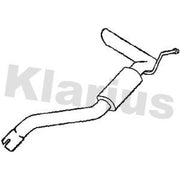 Klarius Box With Tail Pipe Rear fits Nissan Pathfinder III 2005-2010 2.5