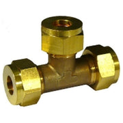 AG Gas 15mm x 15mm x 10mm Unequal Tee AG - Dynamic Drive