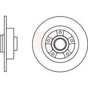 Apec Front & Rear Brake Discs & Pads fits Renault Scénic III 2013-2016
