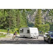 Thule Caravan Smart tiltable caravan bike rack anodised gray Thule - Bars 4 Cars