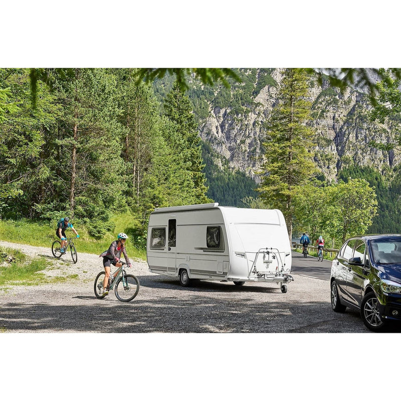 Thule Caravan Smart tiltable caravan bike rack anodised gray Thule - Bars 4 Cars