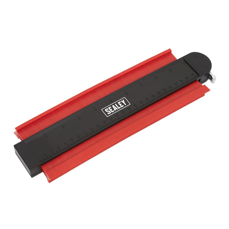 Sealey Contour Gauge with Lock SPG01 Sealey - Dynamic Drive