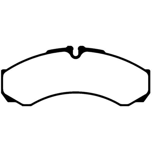 Abtex Rear Brake Pad Set fits Iveco Daily II 1989-1999