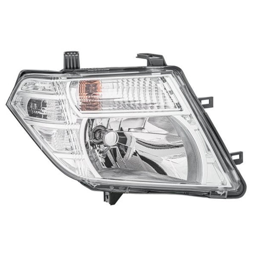 Hella Headlight Headlamp PY21W Right fits Nissan Navara NP300 2005-2007 2.5