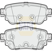 NAPA Rear Brake Pad Set fits Nissan Leaf 2017 on