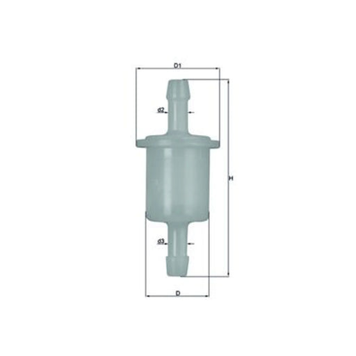 Mahle Fuel Filter Element fits Ligier Nova 2002-2008