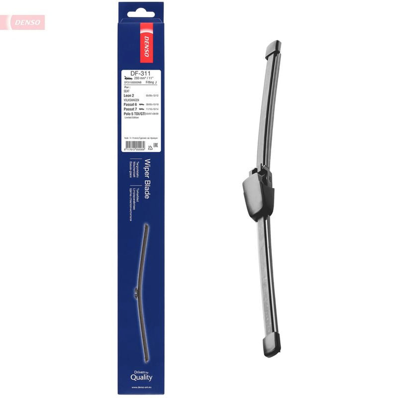 Denso Rear Wiper Blades fits Seat Leon 2005-2012 1.2 1.4 1.6 1.8 1.9 2.0
